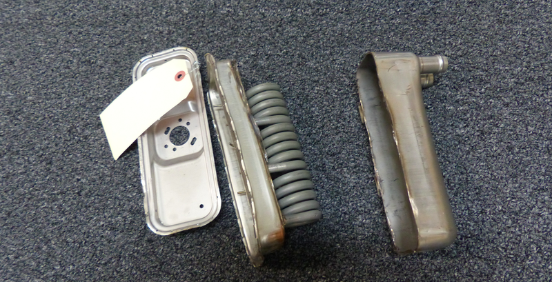 This is the heater for the i3. It’s just a resistance coil plumbed in line with a 35 watt pump and the heater core.